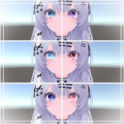【3アバター対応】しんぷるぐらでーしょん【アイテクスチャ】