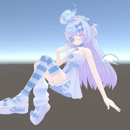 あのめあちゃんのポーズ
