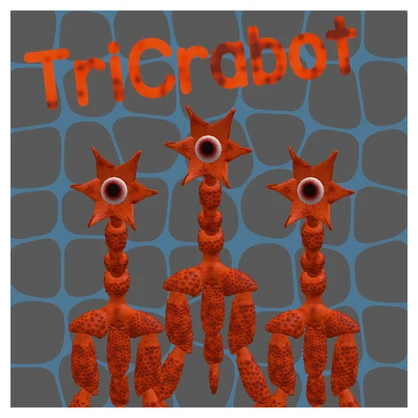 【VRChat想定アバター】TriCrabot【蟹】【QUEST対応】