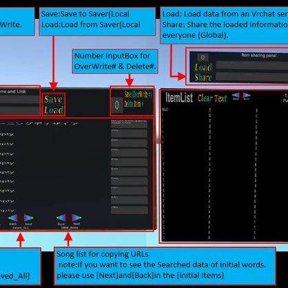 SylarTablet MrⅡ(ワールド用誰でもアドレス帳)(Each Player Can Save Data) - Local Player Managed