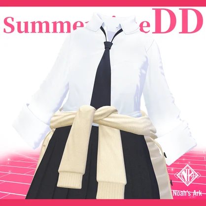「ラムネ」専用【3D衣装モデル】夏制服/サマータイムDD