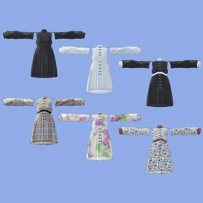 【Lapwing】China shirt dress