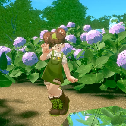「Mokke（木気）」【VRChat想定3Dモデル】