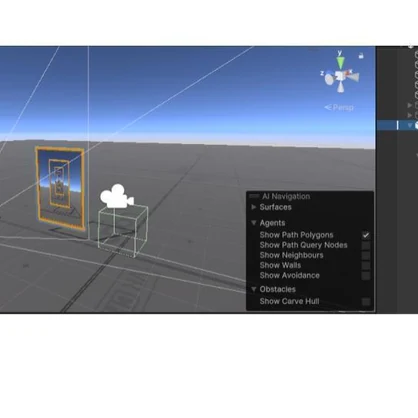 VRChat向け　移動先が見えるテレポートギミック