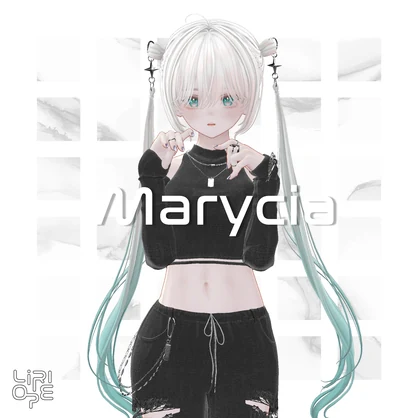 【 複数アバター対応 】Ring Twintail Hair ( ミルフィ / しなの / 森羅 / マリシア / ミルティナ / マヌカ / 萌 / シフォン / キシャ対応 )