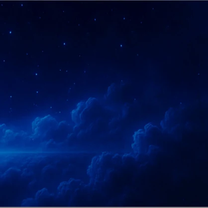 【3D環境・ワールド】雲の上の三日月 Skyboxマテリアル unityパッケージ