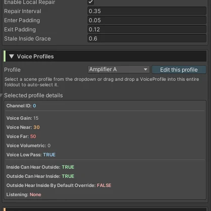 Voice Zones [VRChat Routing Voice System]