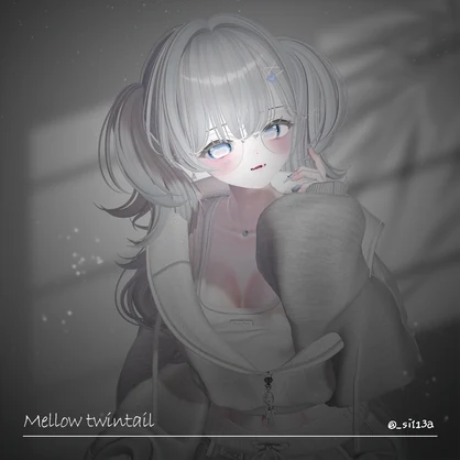 ✨10k Follower SALE✨【12アバター対応】 Mellow Twintail