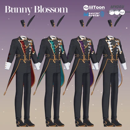 [1500円~/7アバター対応] Bunny Blossom