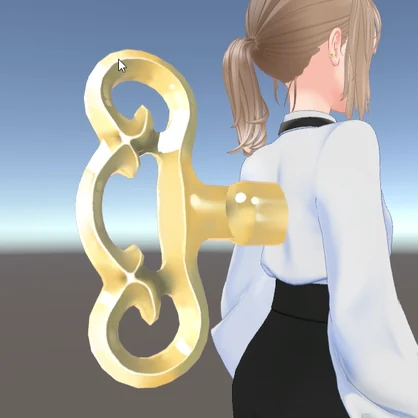 巻き上げキー [Doll Wind-Up Key] VRChat