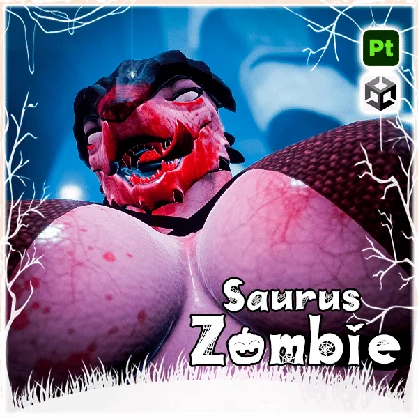 Saurus - Zombie - Texture Halloween