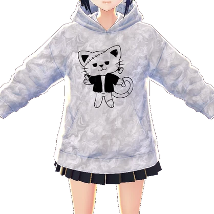 Frankenkitty 3 piece VROID TEXTURES