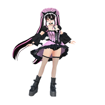 Pink Gothic Heart
