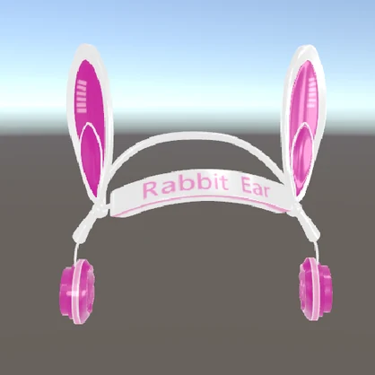VRChat対応 3Dモデル「Rabbit Ear」
