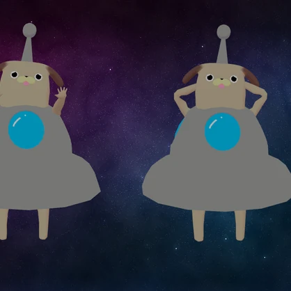 【胴長パグ対応】パグUFO