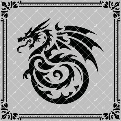 タトゥーデカール：Dragon1