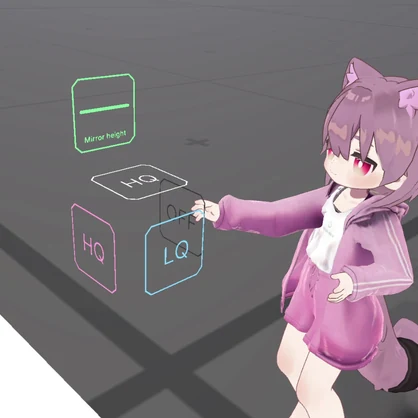 【無料】４面ベッドミラー切替ギミック