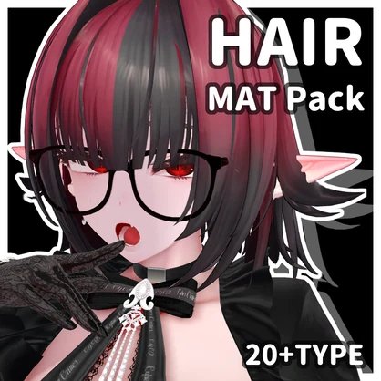 【YaokiSub Break Point 断点】 Hair Texture 20+ Variations