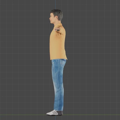 【3Dモデル】土曜日のパパ