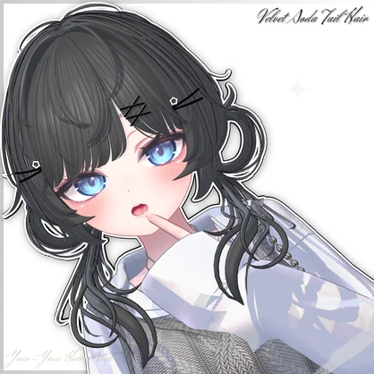 ★Velvet Soda Tail Hair★【PB】