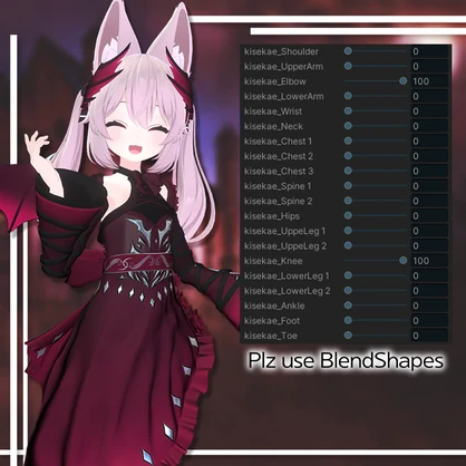 [3Dモデル]Blood Dress(Karin●カリン専用)