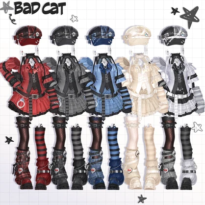 🐈‍⬛【VRC 衣装】Bad Cat - Kitch