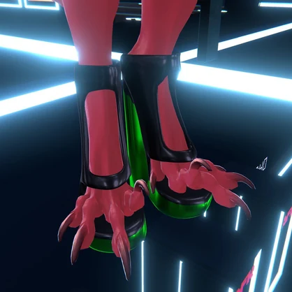 悪魔リーマンのかっこいいハイヒール