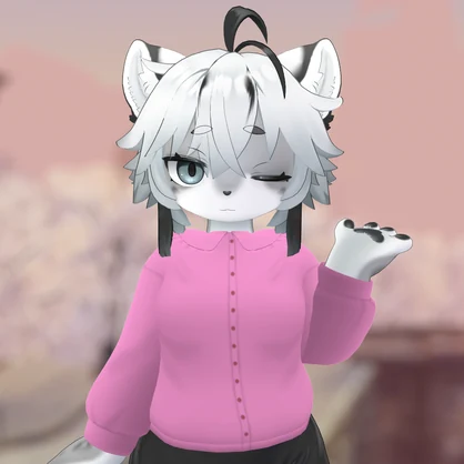 Ruffle Collar Top for Haishima (セーター 灰島用) 【VRChat】
