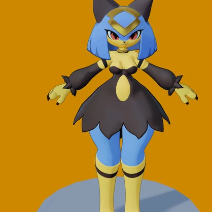 「セクメト」Sekhmet 【3Dモデル】【VRC】
