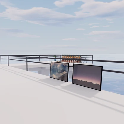 【VRChat想定】NaturalHorizon【ワールドアセット】