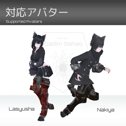 【VRChat向け衣装】 Qadim Sahaq 【義足】