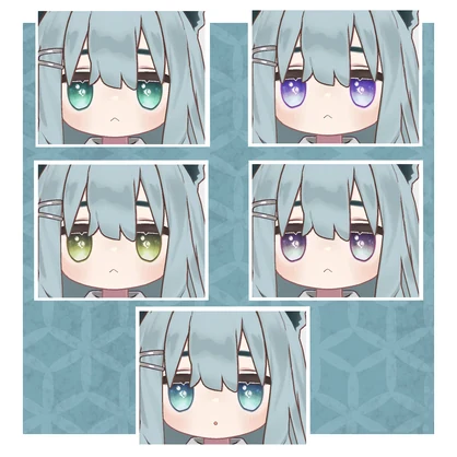 【キプフェル対応】Whale Eye Texture