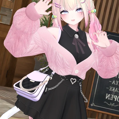 🐈🌙【 おさげ × ケモ耳 × ナイトキャップ 】Nietta Hair【12アバター対応】