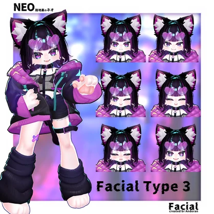 【オリジナル3Dモデル】路地裏のネオ-Neo-