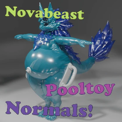 Novabeast Pooltoy Normals!