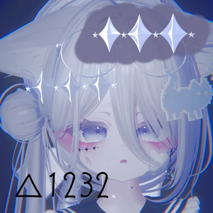 （無料）頭につける星！