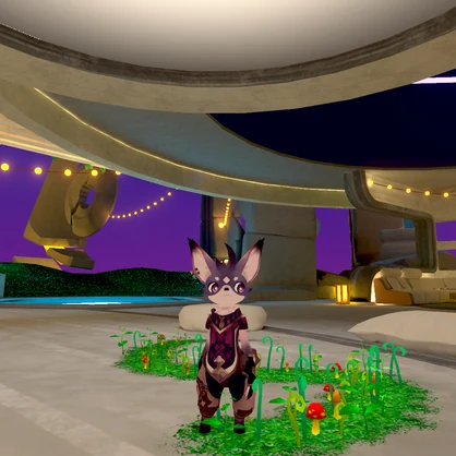 【MA対応・VRChat想定】歩くと生える草