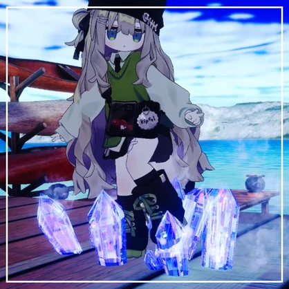 属性きらきら！歩行エフェクト + ヘイロー【VRChat向けアバターギミック】