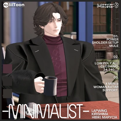 -Minimalist-【4アバターフルセット】