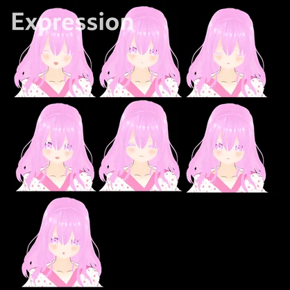 現在対応しておりません【3Dモデル】愛　cluster、VRChat対応