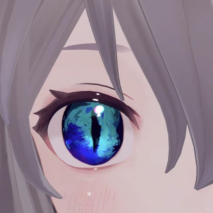 「14アバター対応」doragon eye eye texture