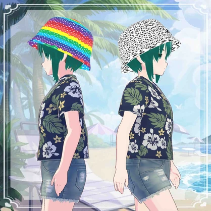 [VROID] Bucket Hat バケットハット