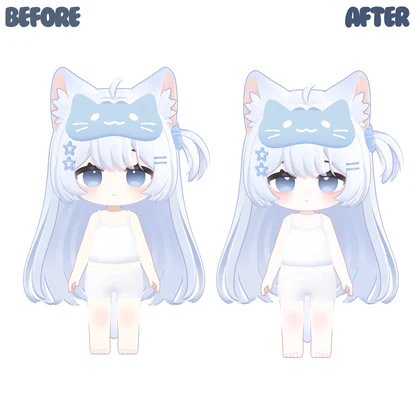 【無料有】[りりえ/Ririe] Makeup&blendshape