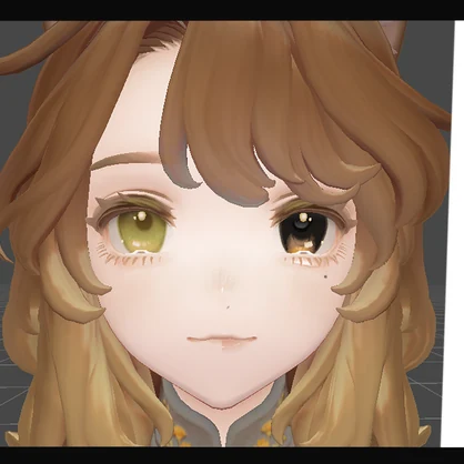 映えるぷっくり涙袋メイクと8種の瞳【VRChat】【マリシア】【Marycia】Eye-catching plump tear bag makeup and 8 types of eyes