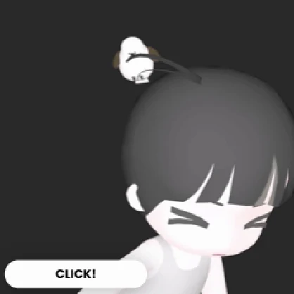 髪を食べてる鳥！ HairにBirdが！