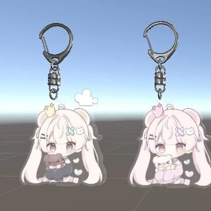 Millefeeasel アクリルキーホルダー