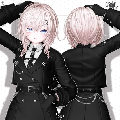 💗SALE💗〈19アバター対応〉 ✦｡Plait-Hair🩶｡✦
