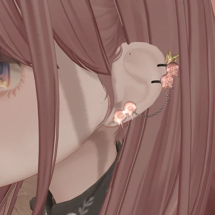 【位置調整可能】すずらんイヤリング🌸
