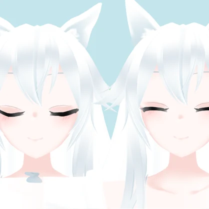にゃんこ * VRChat , VRM対応モデル