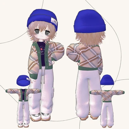 🍂015🍂【キプフェル対応】【まめフレンズ素体】